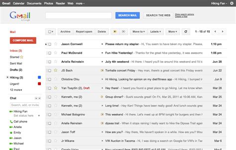 email gmail google inbox bing
